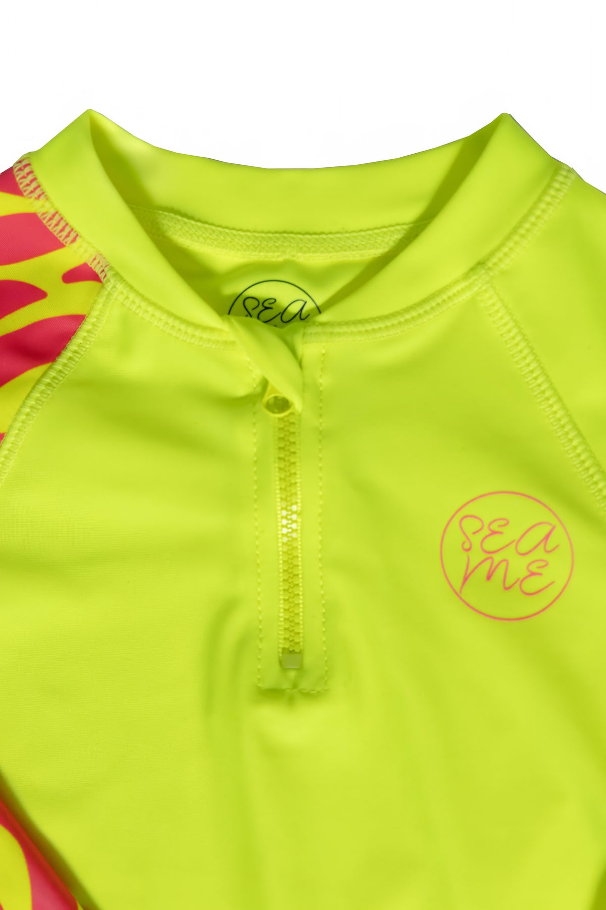Bright Yellow Long Sleeve Rash Top — High-Visibility & UPF50+